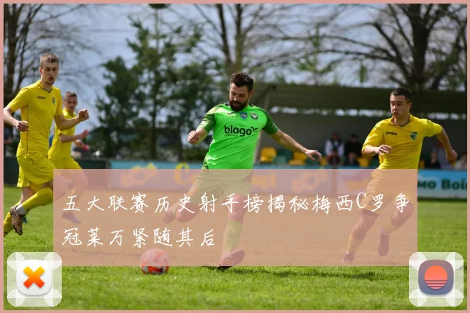 五大联赛历史射手榜揭秘梅西C罗争冠莱万紧随其后